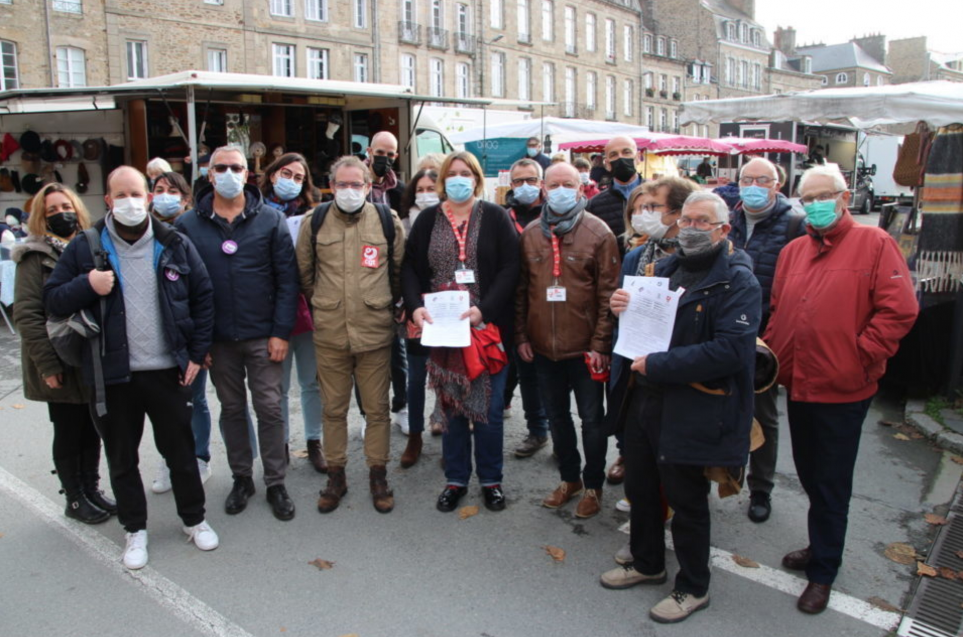 LMDA sur le marché de Dinan